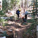 Red Peak trail logout October 2017