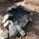 Tamarack Lake fire rings