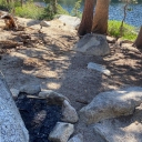 fire ring at rubicon lake