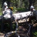 Lyons Creek Trail work