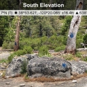 Bassi Falls Paint Vandalism