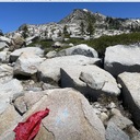 Twin Lakes Trail, paint vandalism